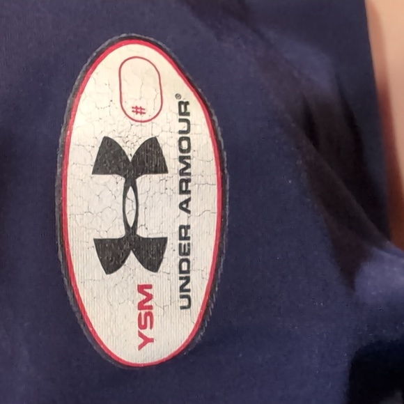 Kids Under Armour navy blue base layer - Picture 3 of 3